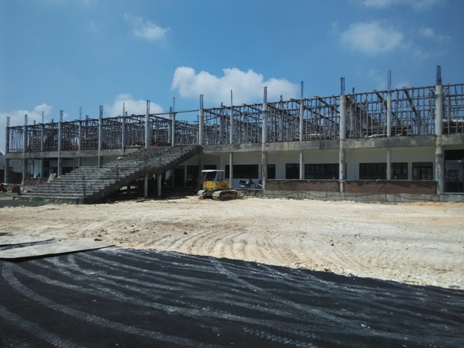 Read more about the article Alhamdulillah Gedung Baru MIUS Masuk Tahapan Finishing Lantai Satu Dari Keseluruhan Tiga Lantai