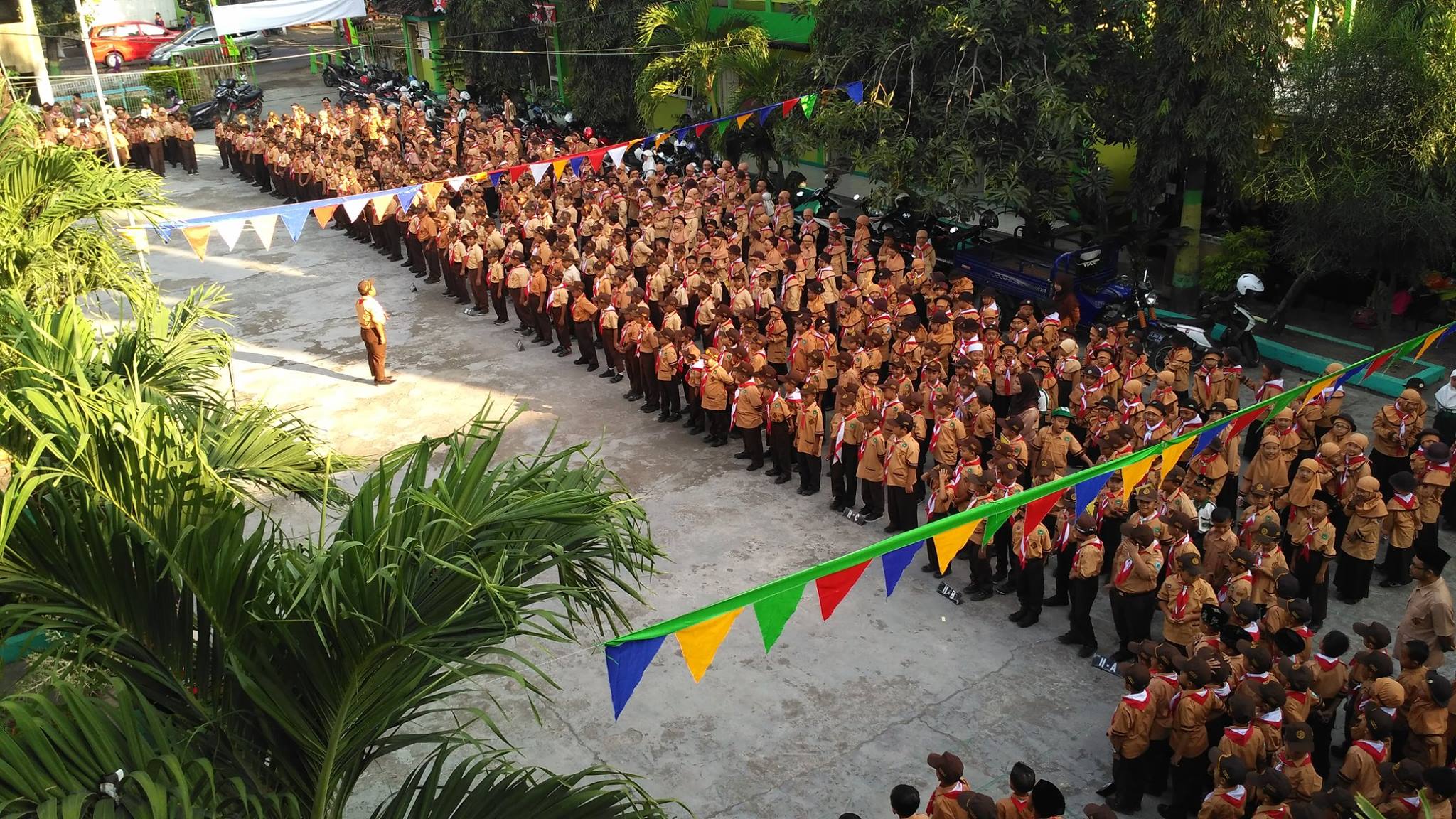 You are currently viewing Upacara Peringatan HUT Pramuka ke-55