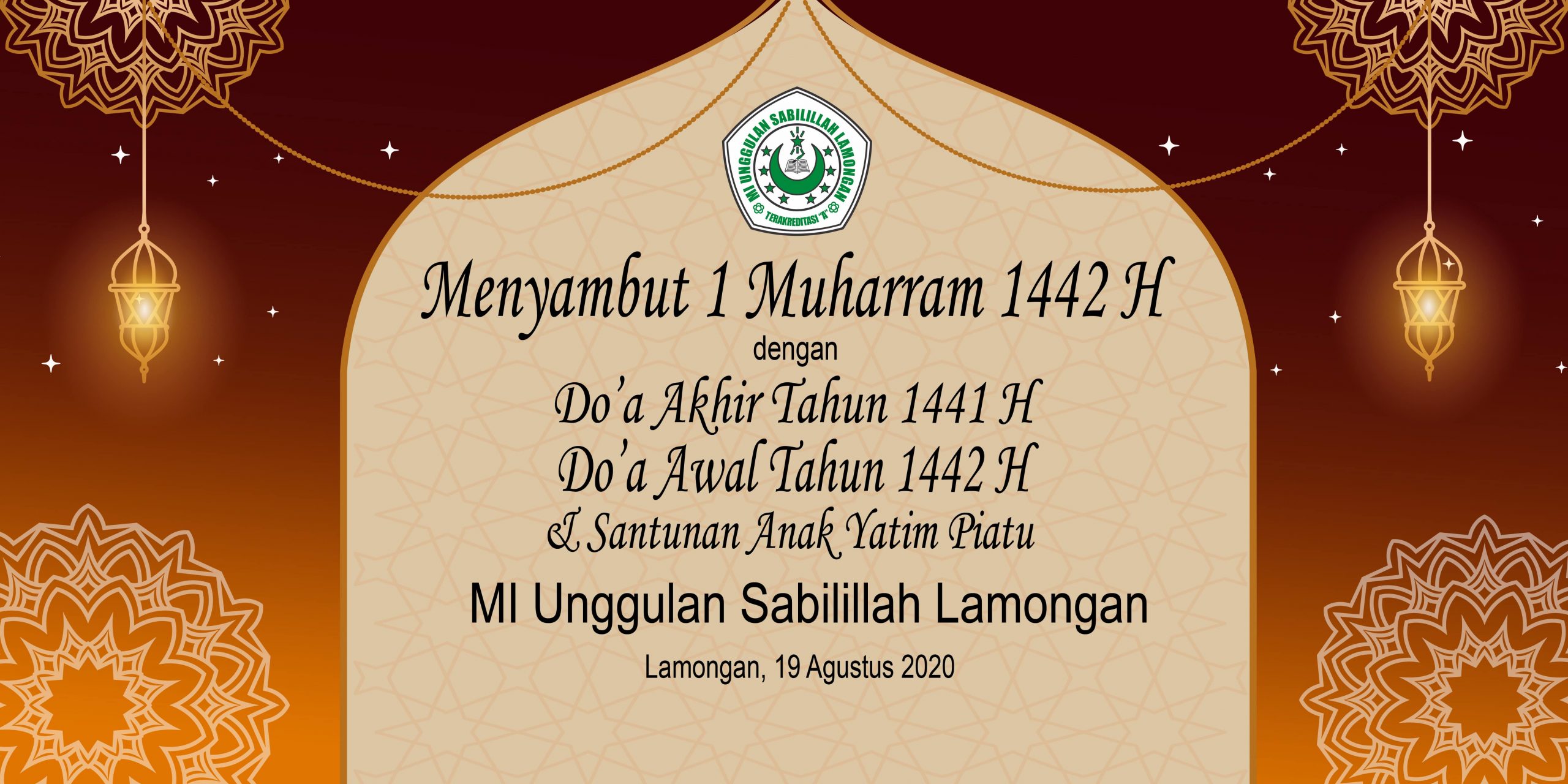 Read more about the article Sederhana Namun Bermakna di Awal Tahun Baru Islam 1442 H || MI Unggulan Sabilillah Lamongan