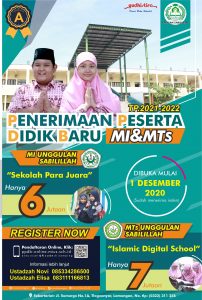 Read more about the article MIUS Membuka Pendaftaran Peserta Didik Baru TP. 2021/2022