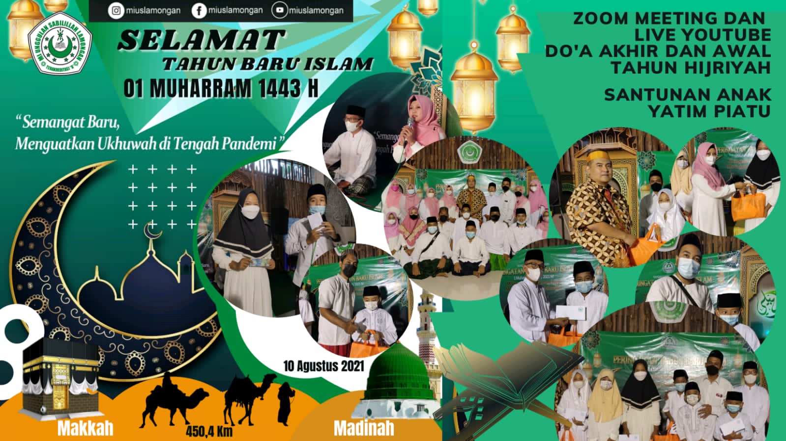 Read more about the article Peringatan Tahun Baru Islam 1443 H / 2021 M