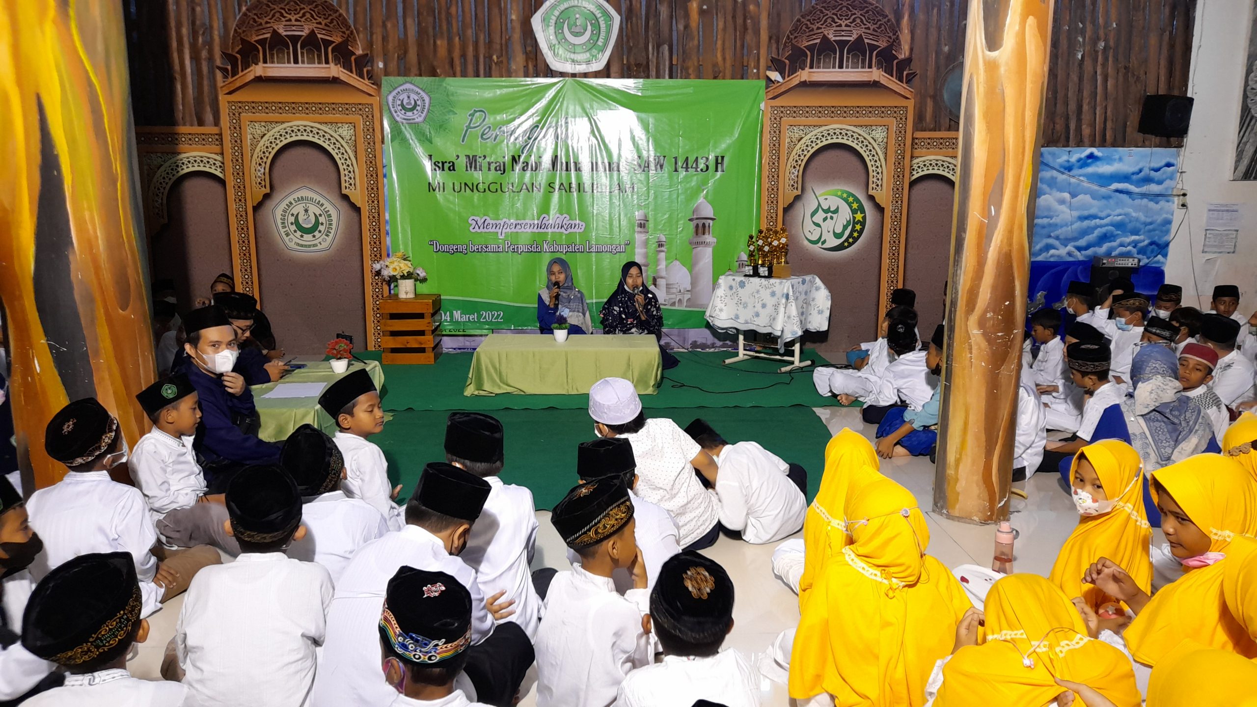 Read more about the article Semarak Lomba Sholawat & Dongeng oleh PERPUSDA Lamongan dalam peringatan Isra’ Mi’raj 1443 H