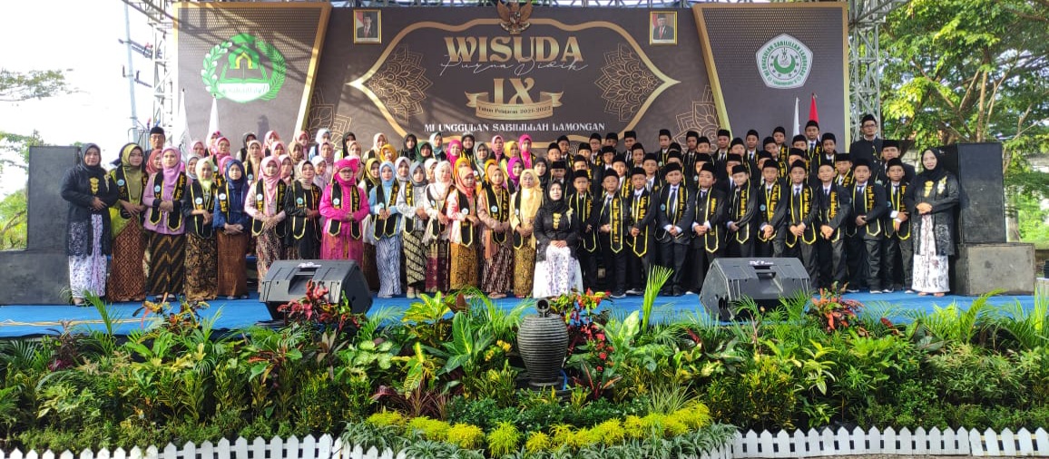 Read more about the article Wisuda Purna Didik ke-IX Tahun Pelajaran 2021/2022 MI Unggulan Sabilillah Lamongan