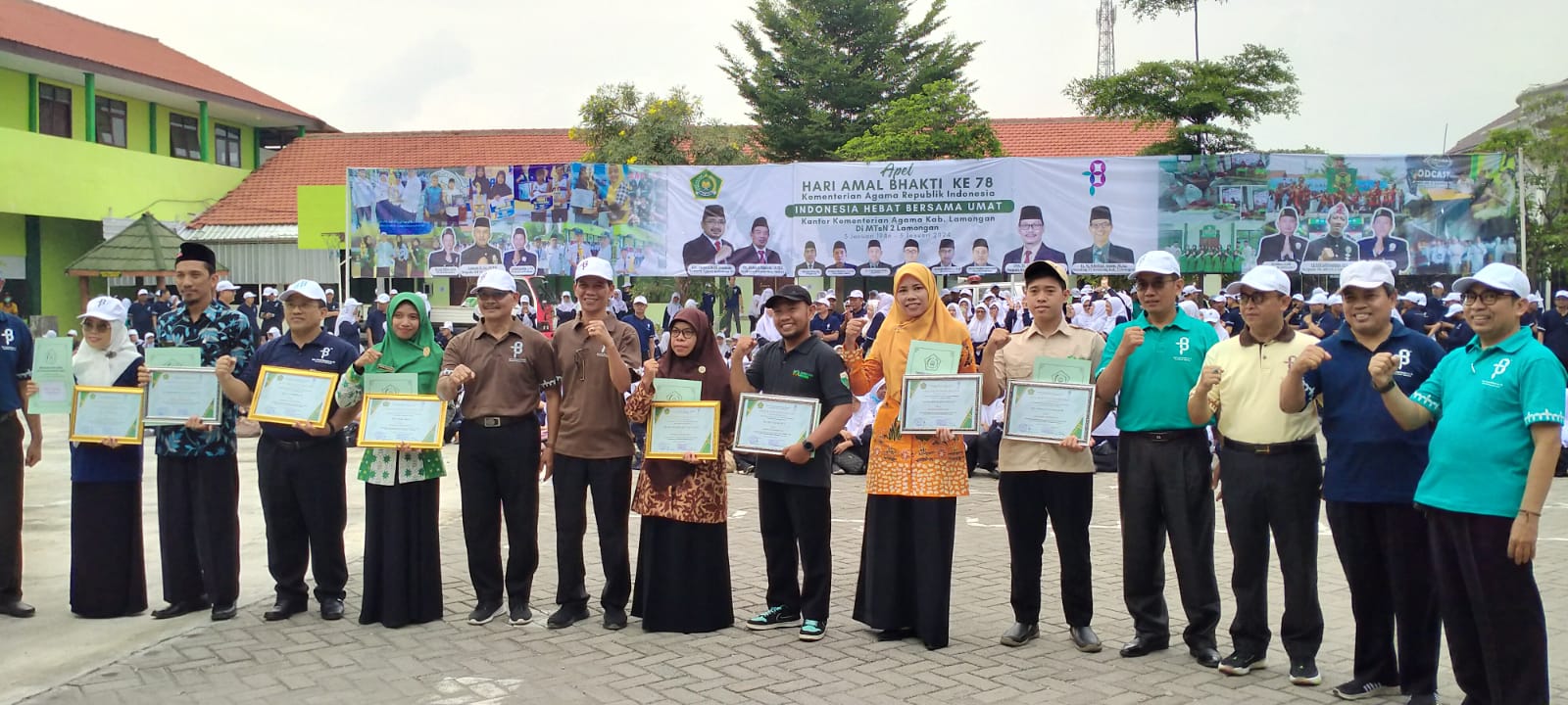 You are currently viewing MI Unggulan Sabilillah Lamongan Raih Penghargaan Madrasah Berprestasi di Hari Amal Bhakti Kementerian Agama RI ke-78 Tahun 2024